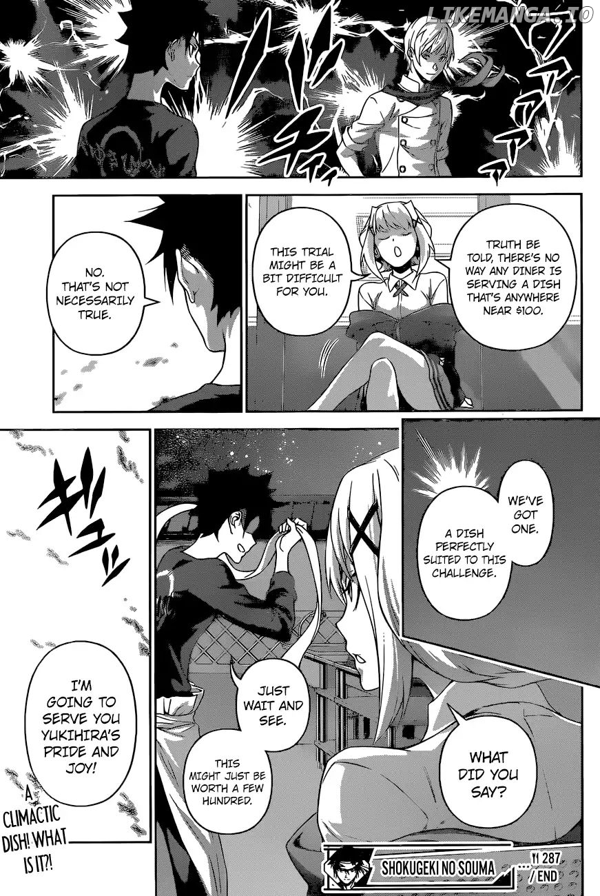 Shokugeki no Soma chapter 287 - page 23