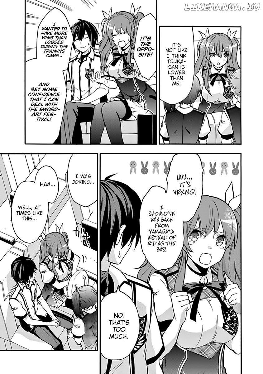 Rakudai Kishi no Eiyuutan chapter 38 - page 20