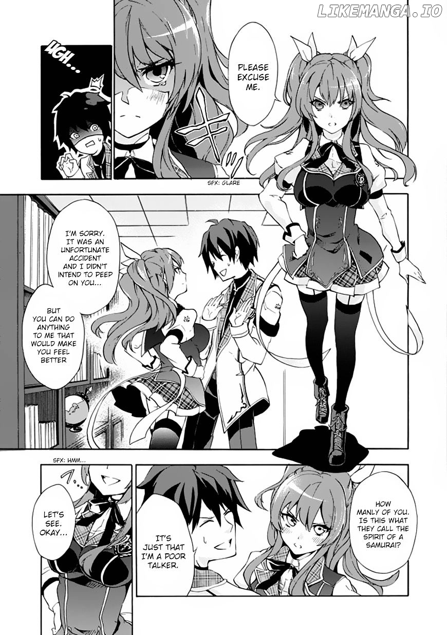 Rakudai Kishi no Eiyuutan chapter 1 - page 9