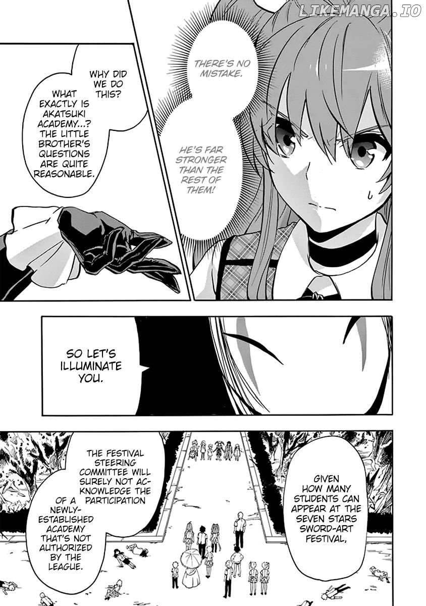 Rakudai Kishi no Eiyuutan chapter 39 - page 14