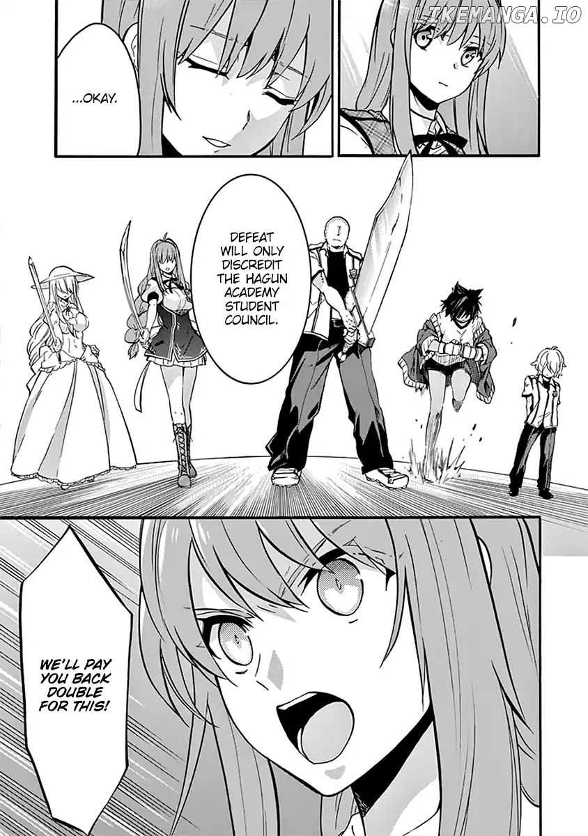 Rakudai Kishi no Eiyuutan chapter 40 - page 37