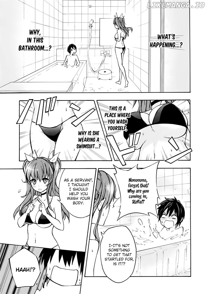 Rakudai Kishi no Eiyuutan chapter 4 - page 34