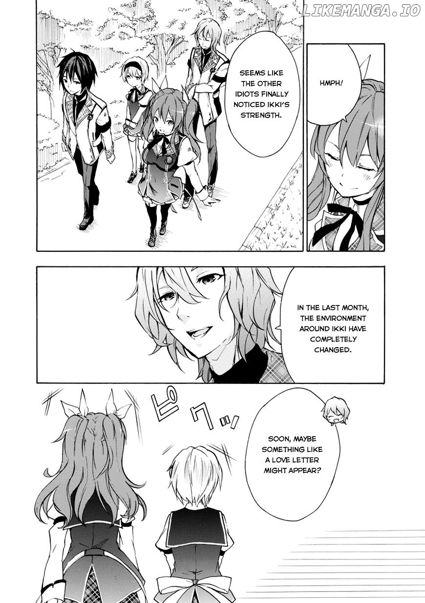 Rakudai Kishi no Eiyuutan chapter 11 - page 35