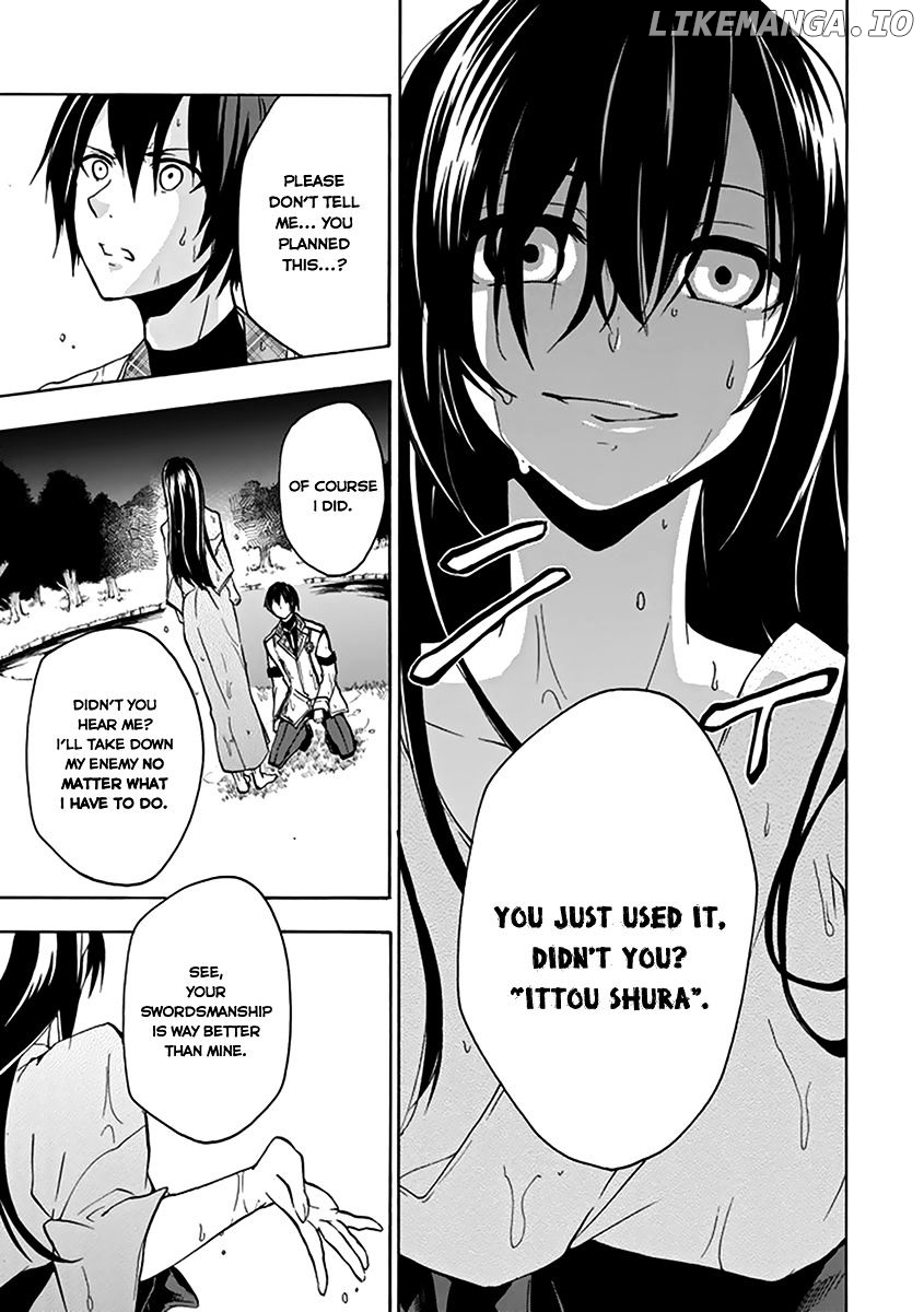 Rakudai Kishi no Eiyuutan chapter 15 - page 54