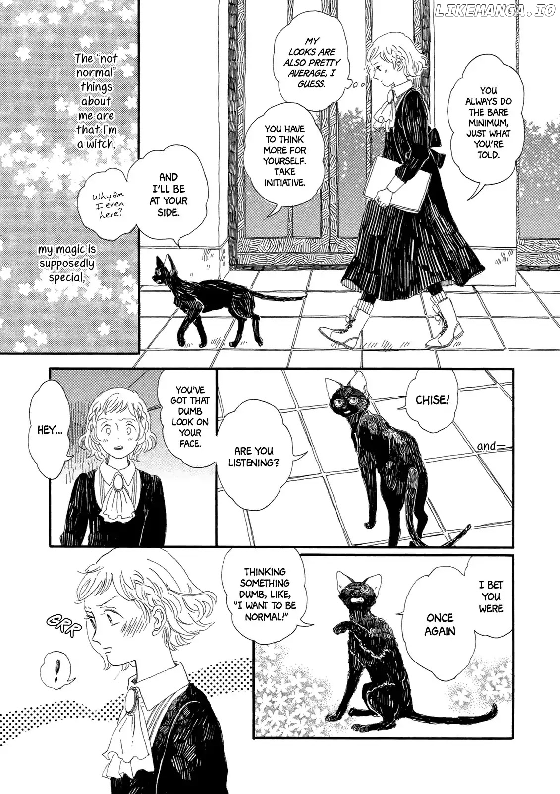 Majo to Neko no Hanashi chapter 3 - page 4