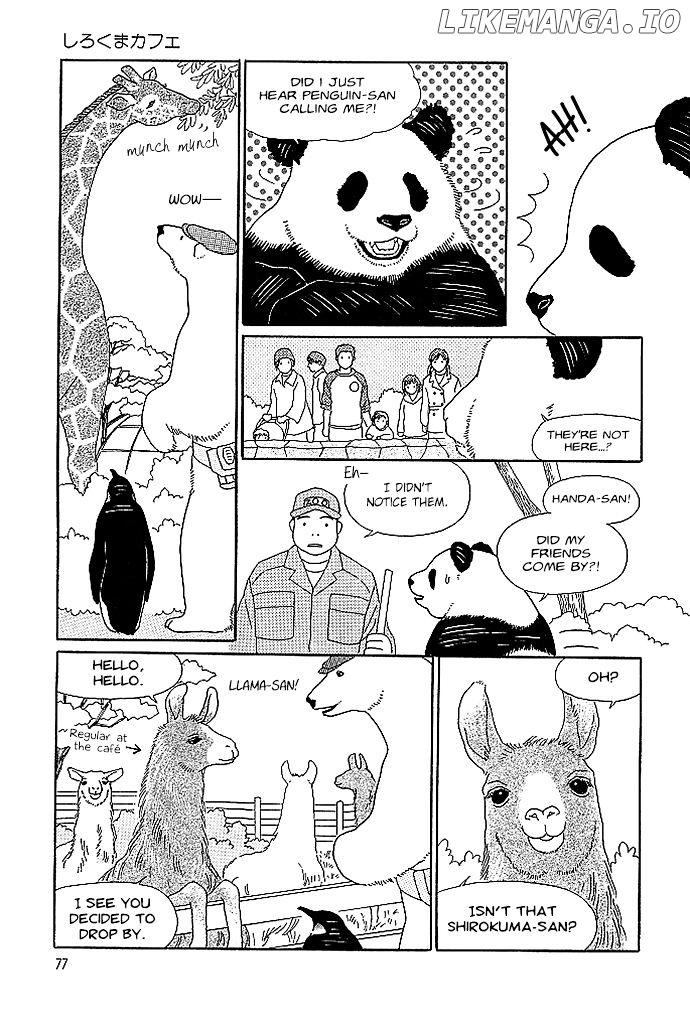 Shirokuma Cafe chapter 14 - page 9