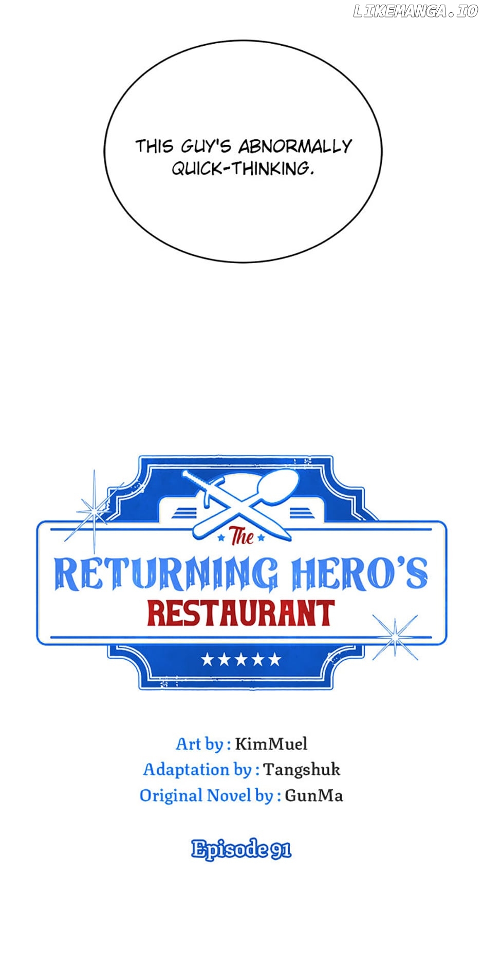 The Returning Hero's Restaurant Chapter 91 - page 5