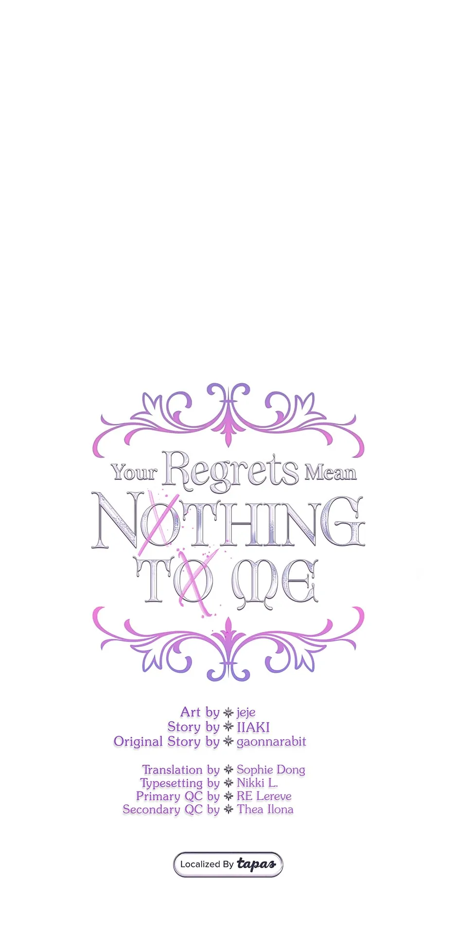 Your Regrets Mean Nothing to Me Chapter 105 - page 10