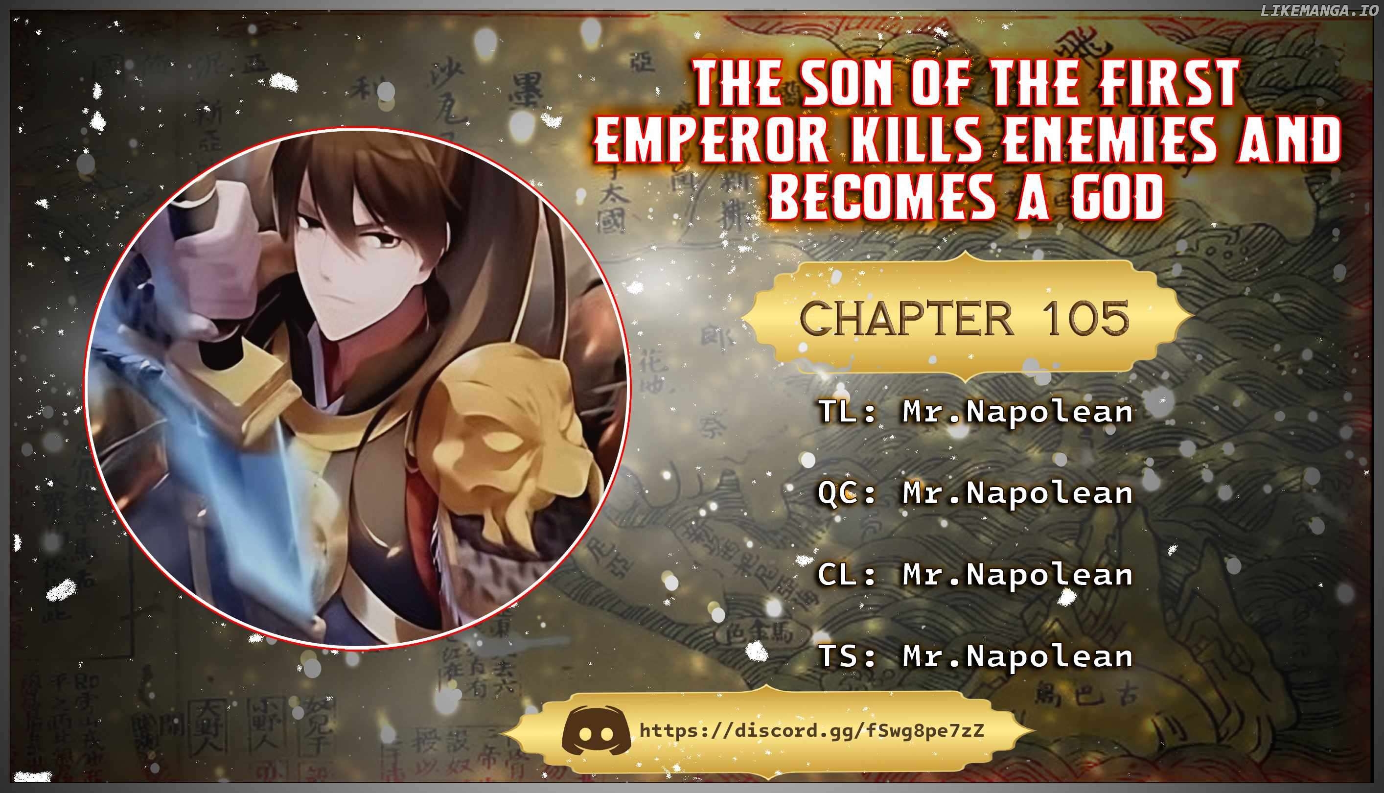 The Son Of The First Emperor Kills Enemies And Becomes A God Chapter 105 - page 1