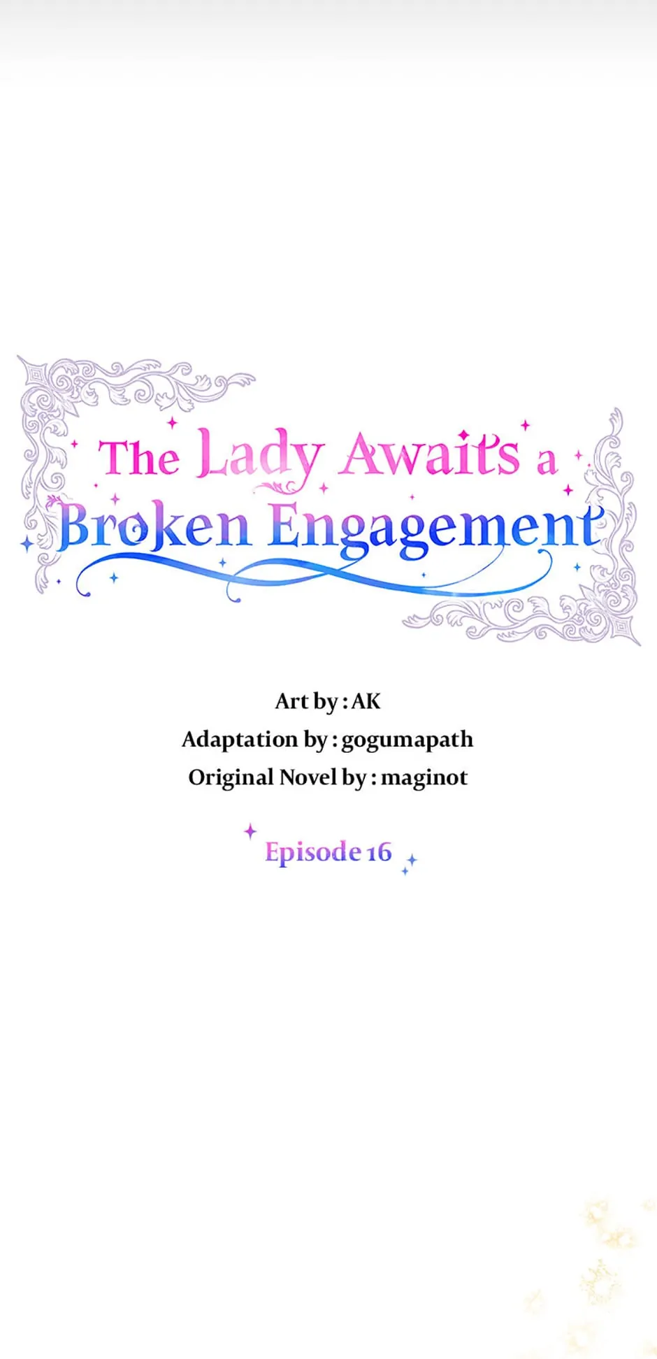 The Lady Awaits a Broken Engagement Chapter 16 - page 14