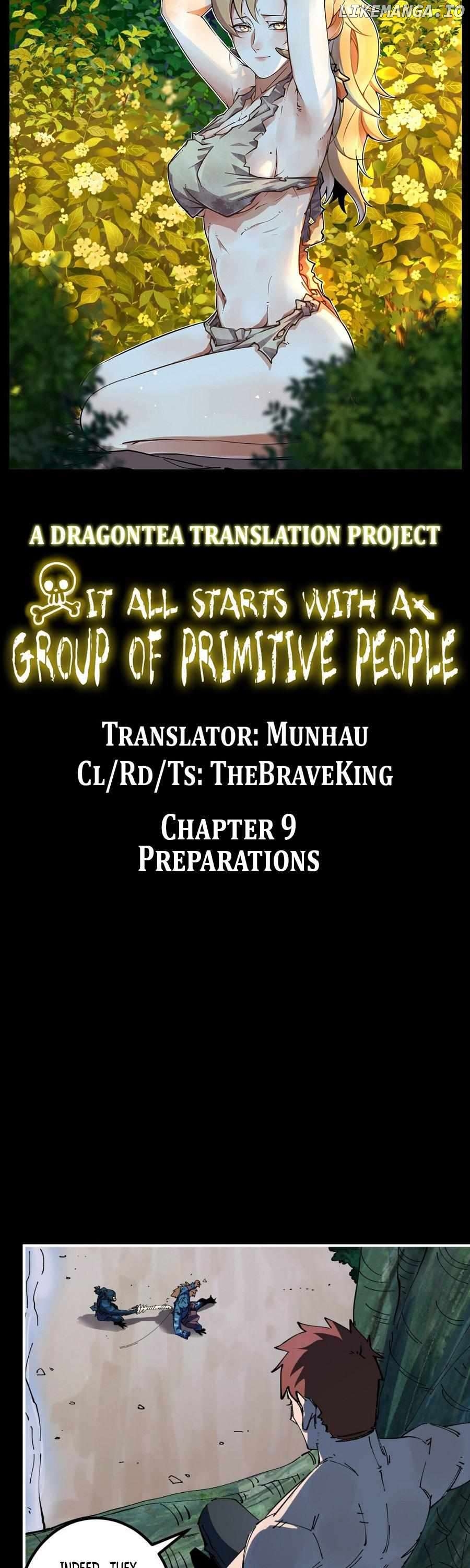 It All Starts With A Group Of Primitive People Chapter 9 - page 9