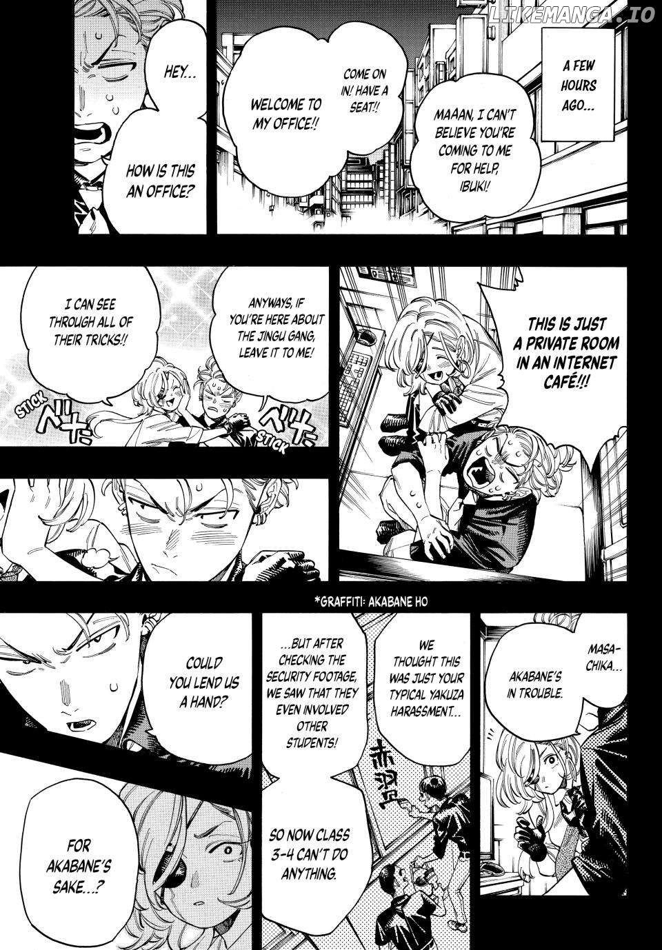 Akabane Honeko No Bodyguard Chapter 56 - page 4