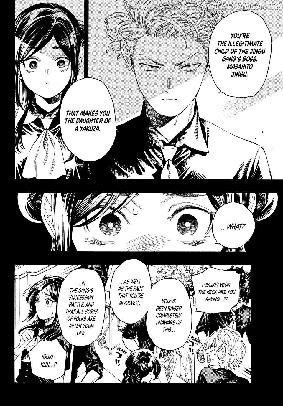 Akabane Honeko No Bodyguard Chapter 58 - page 13