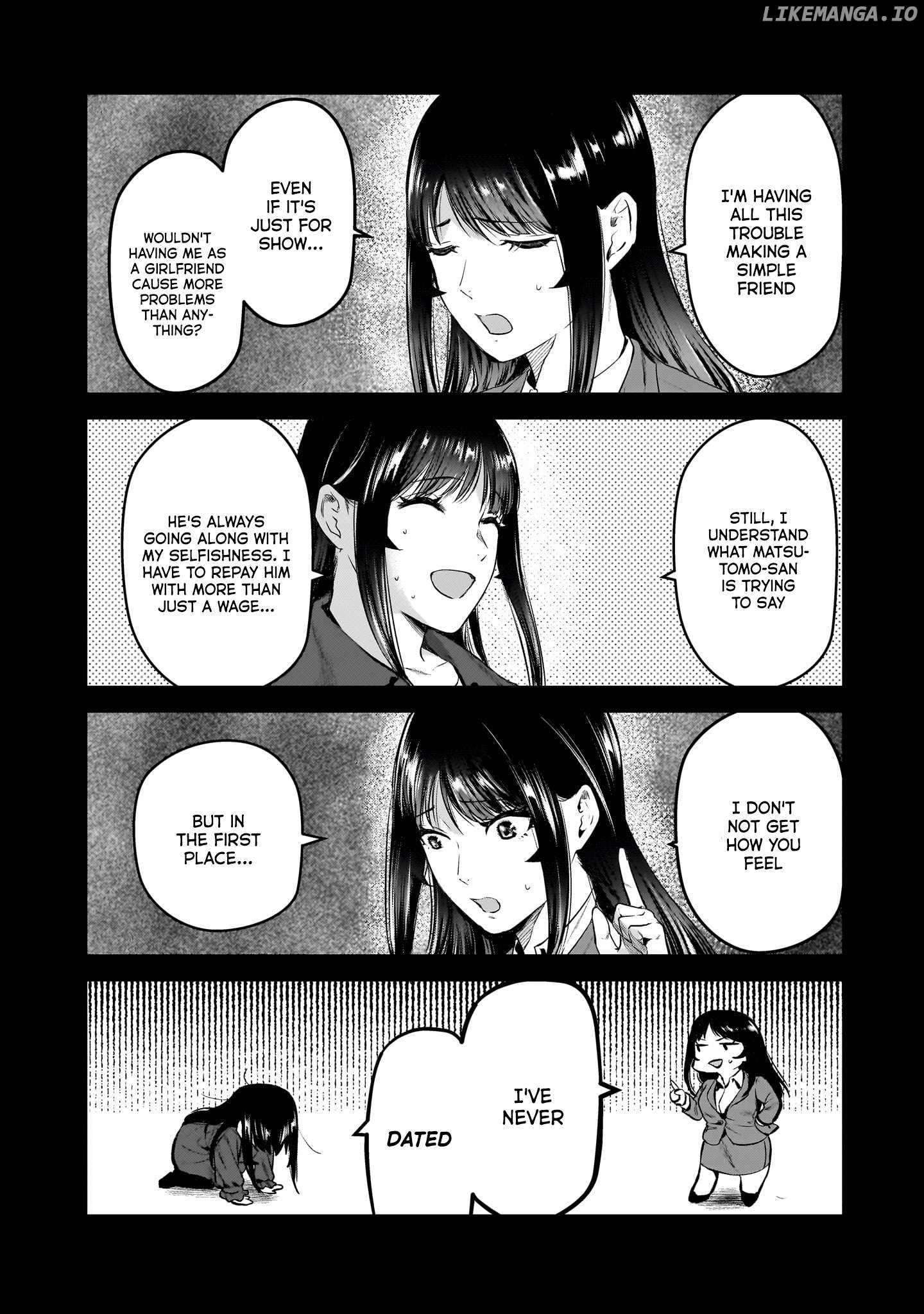 It's Fun Having a 300,000 yen a Month Job Welcoming Home an Onee-san Who Doesn't Find Meaning in a Job That Pays Her 500,000 yen a Month Chapter 27 - page 22