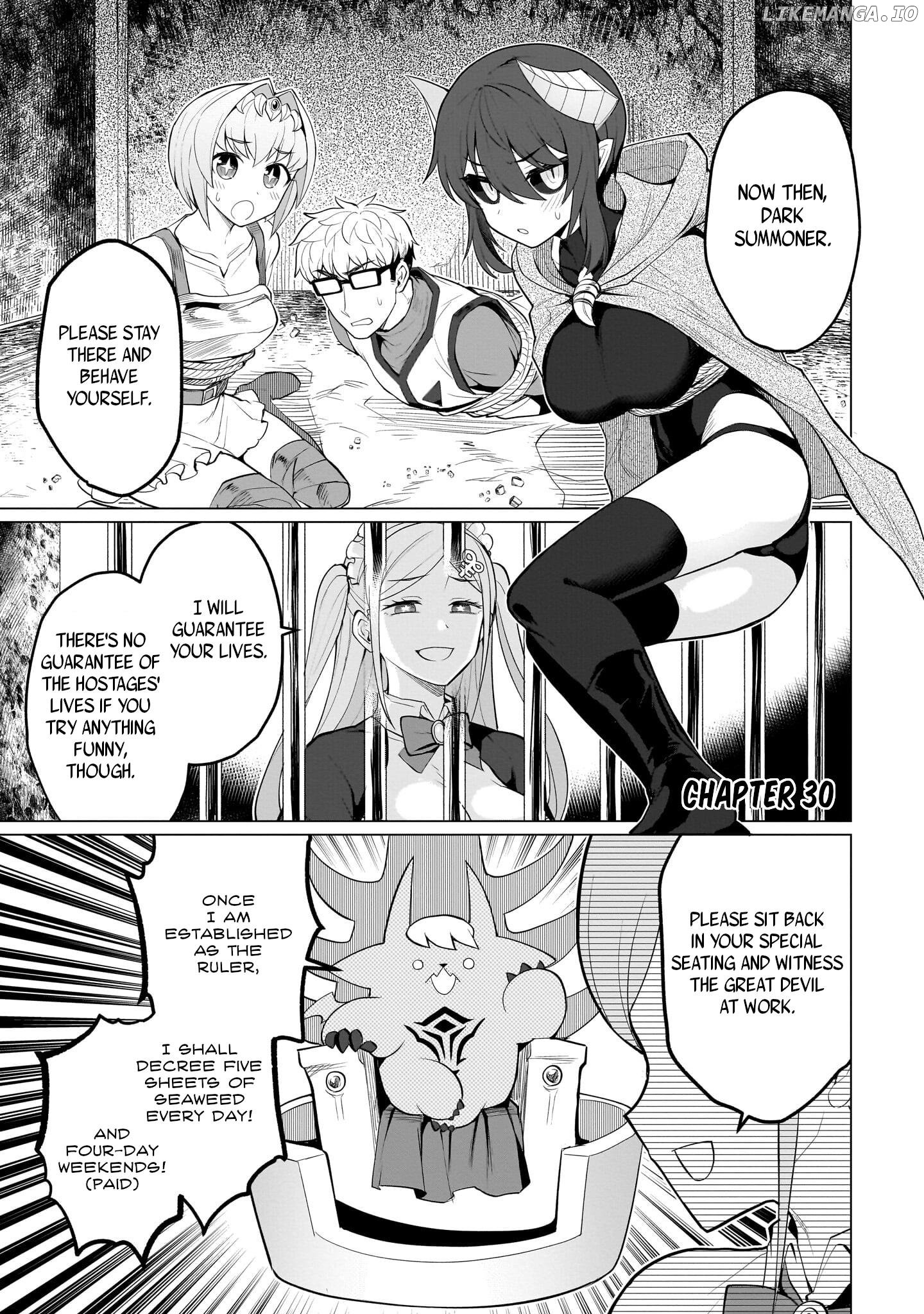 I’m Dating A Dark Summoner Chapter 30 - page 1