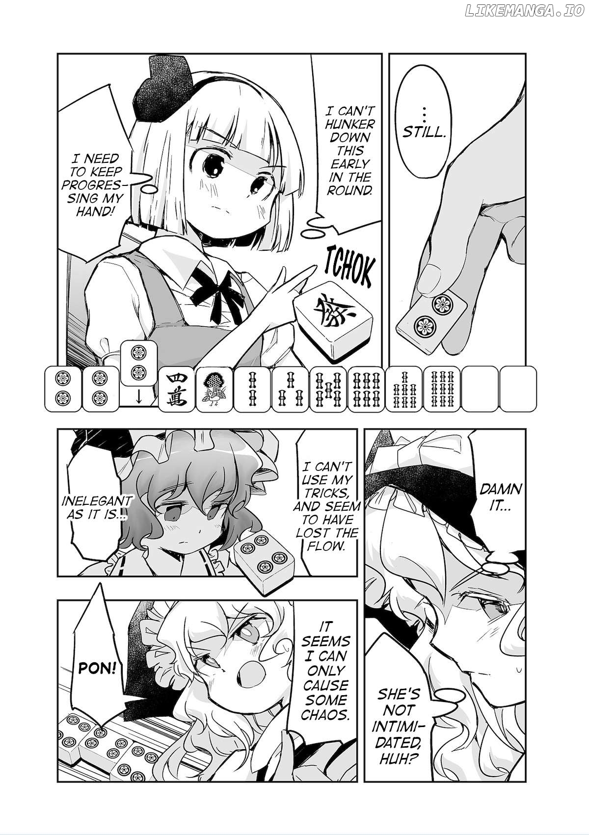 Touhou ~ The Tiles That I Cannot Cut Are Next To None! (Doujinshi) Chapter 32 - page 15