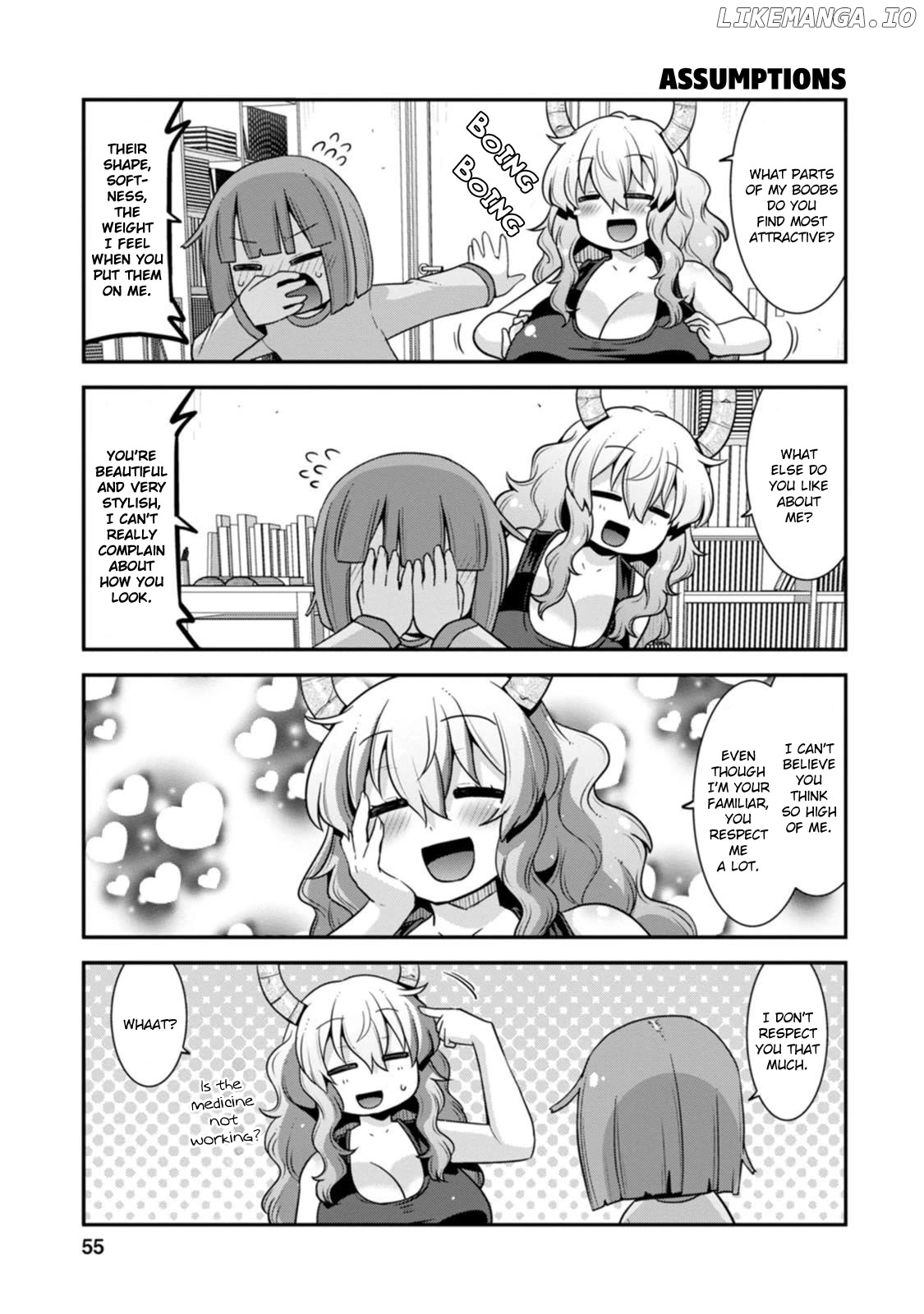 Miss Kobayashi's Dragon Maid: Lucoa is my xx Chapter 39 - page 5