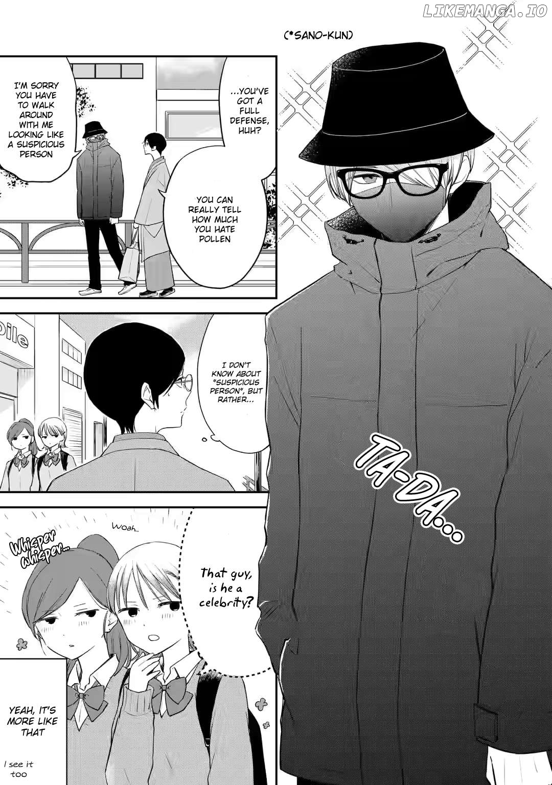 My Housemate Sano-kun Is Just My Editor Chapter 21.1 - page 11