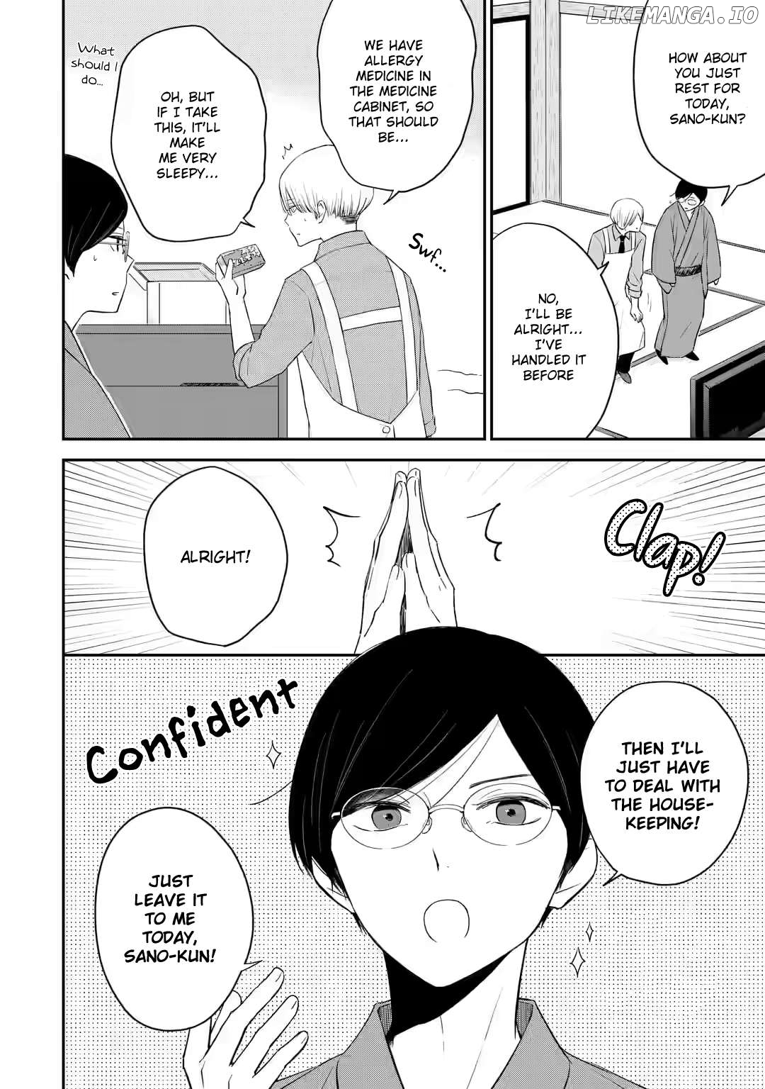 My Housemate Sano-kun Is Just My Editor Chapter 21.1 - page 6