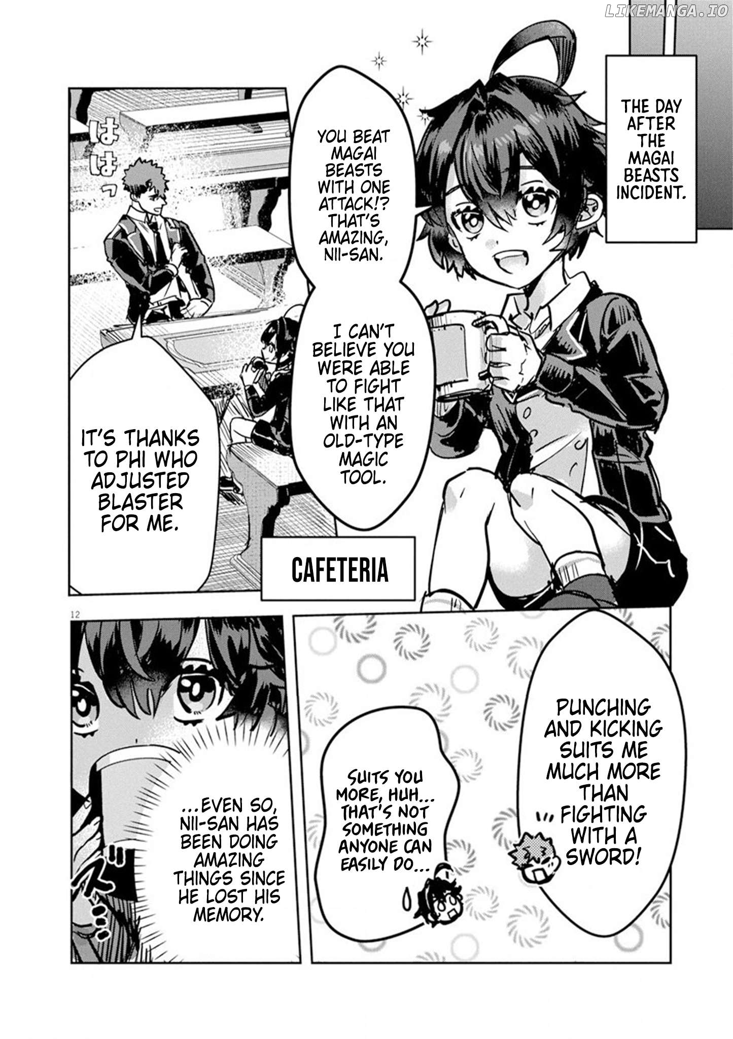 Nichiasa Suki No Otaku Ga Akuyaku Seito Ni Tenseishita Kekka, Hametsu Flag Ga Houkaishiteiku Ken Ni Tsuite Chapter 7 - page 12