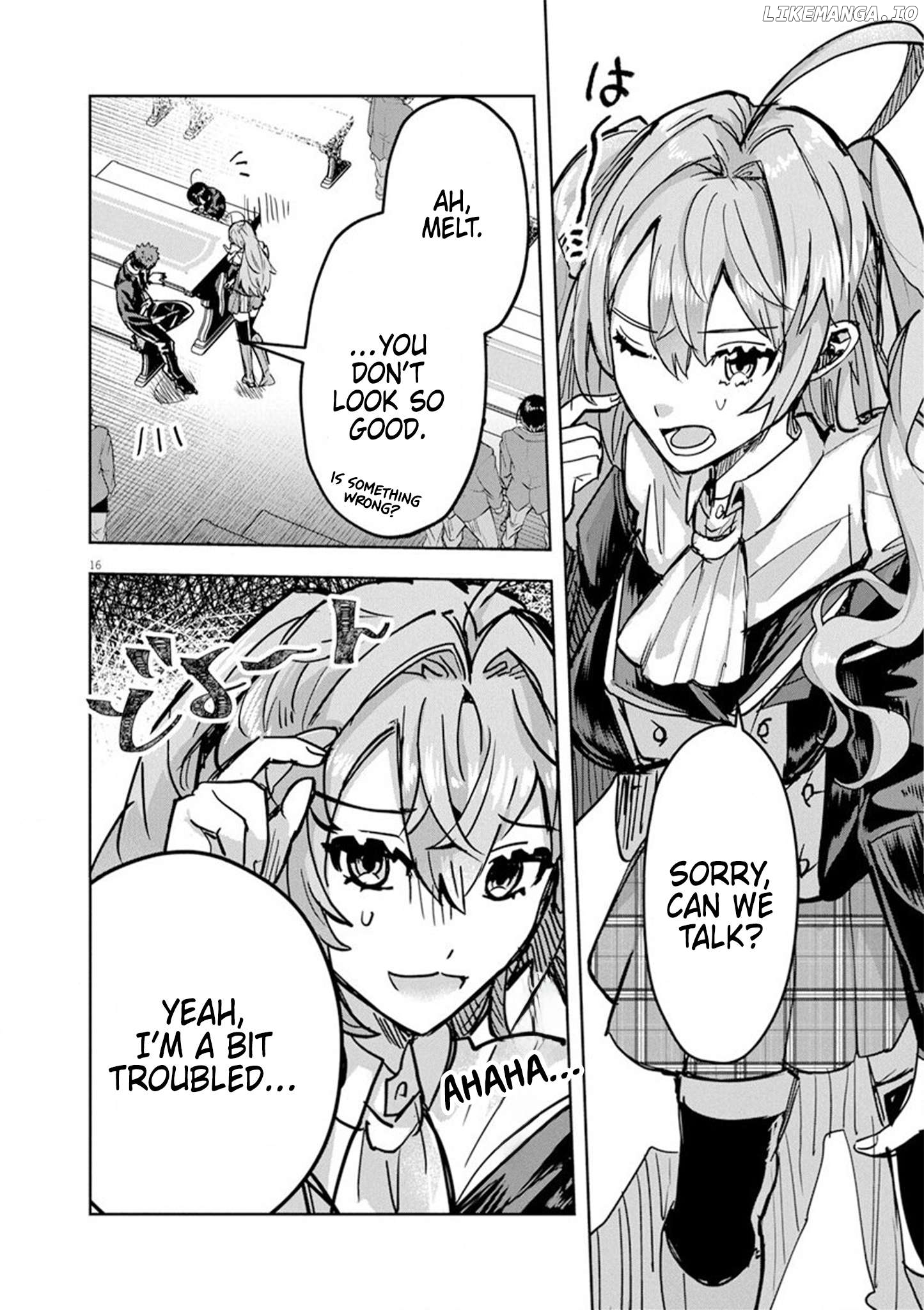 Nichiasa Suki No Otaku Ga Akuyaku Seito Ni Tenseishita Kekka, Hametsu Flag Ga Houkaishiteiku Ken Ni Tsuite Chapter 7 - page 16