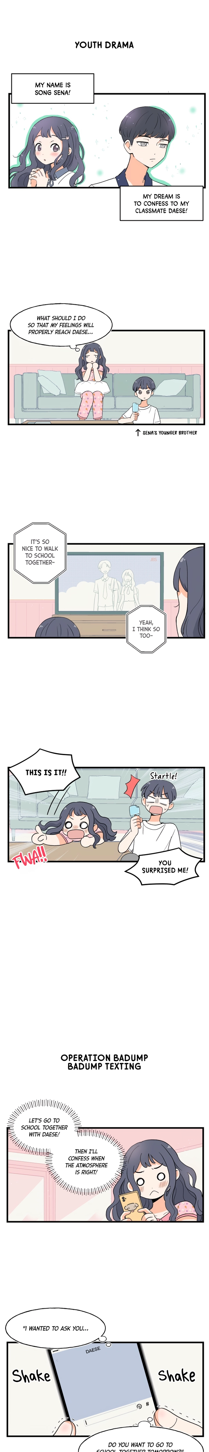 This Manhwa Ends When I Confess Chapter 2 - page 1