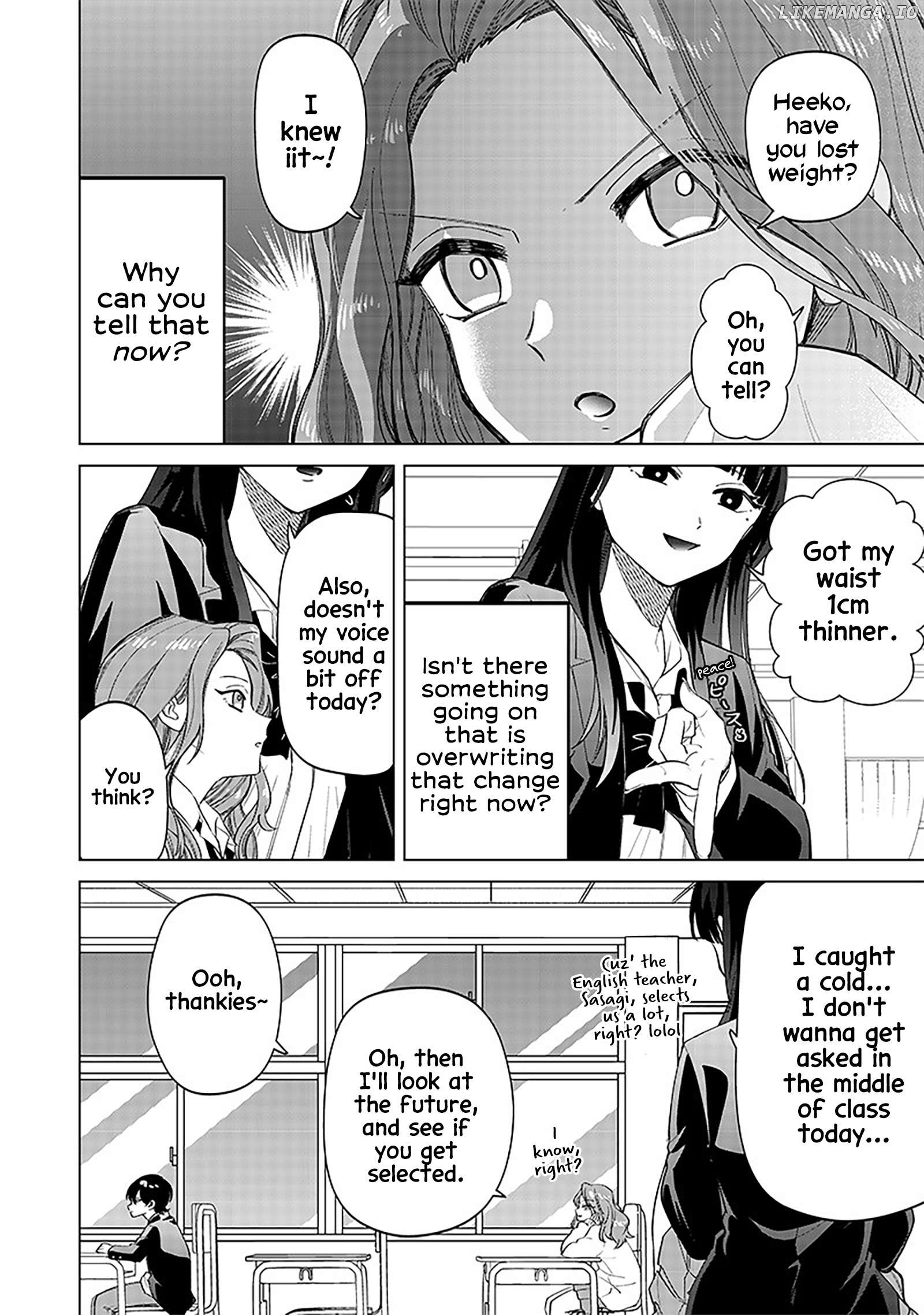 The Gals Who is Always Saying Insane Things. -My Daily Life at a Private Paranormal High School- Chapter 7 - page 13