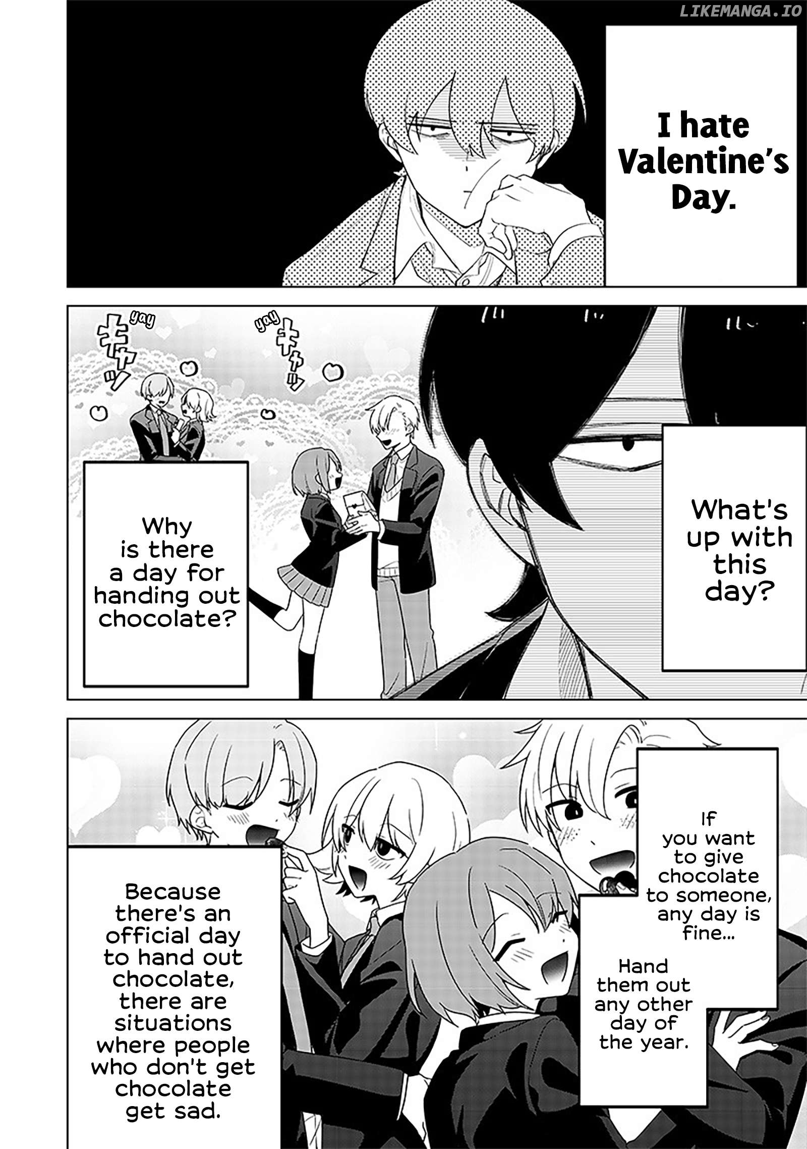 The Gals Who is Always Saying Insane Things. -My Daily Life at a Private Paranormal High School- Chapter 7 - page 3