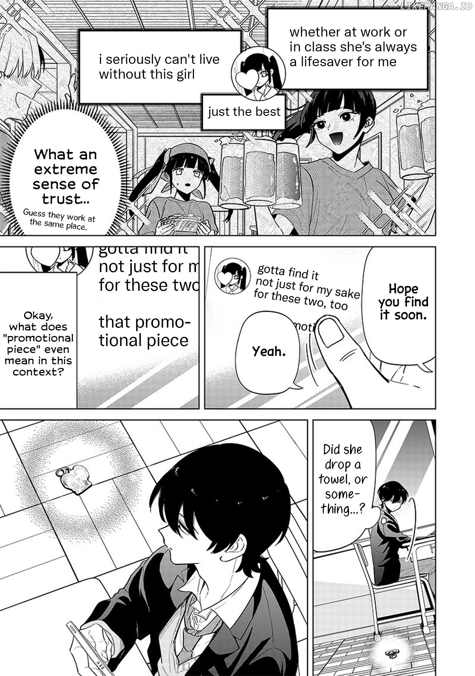 The Gals Who is Always Saying Insane Things. -My Daily Life at a Private Paranormal High School- Chapter 4 - page 12