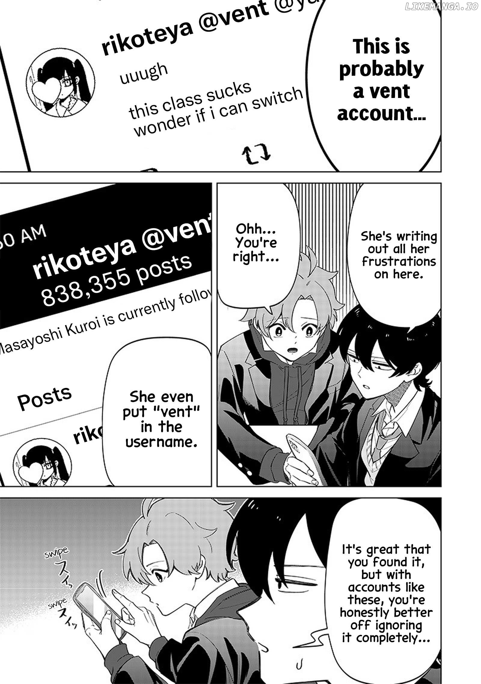 The Gals Who is Always Saying Insane Things. -My Daily Life at a Private Paranormal High School- Chapter 4 - page 4