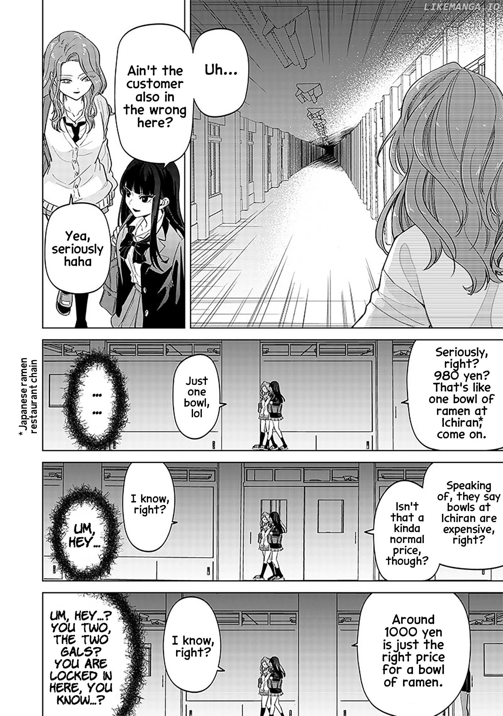The Gals Who is Always Saying Insane Things. -My Daily Life at a Private Paranormal High School- Chapter 6 - page 3