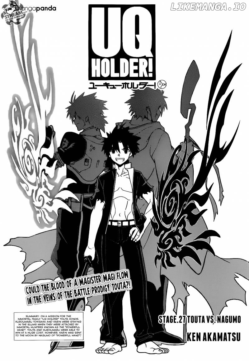 UQ Holder! chapter 27 - page 1