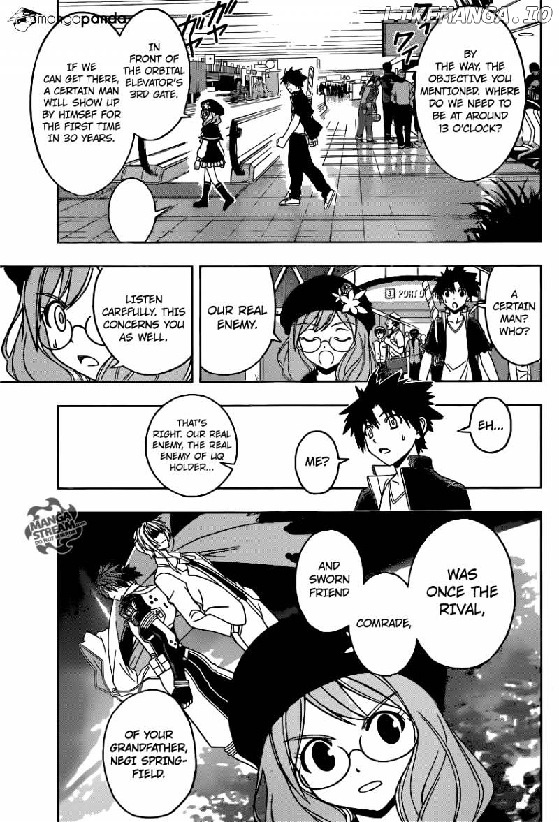 UQ Holder! chapter 33 - page 13