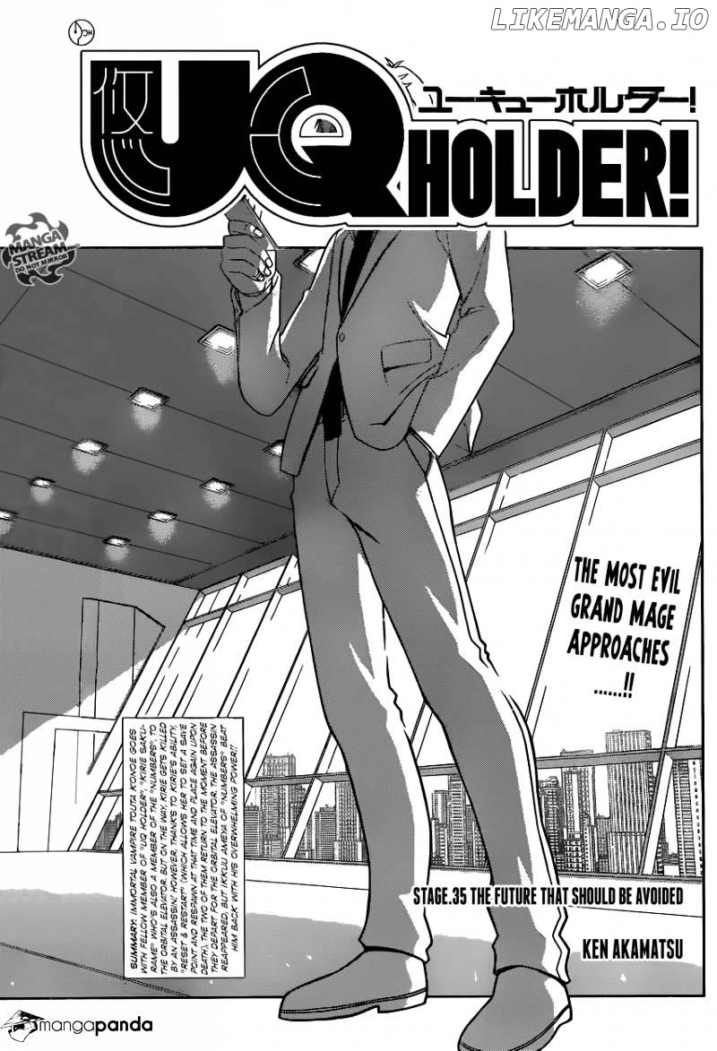 UQ Holder! chapter 35 - page 3