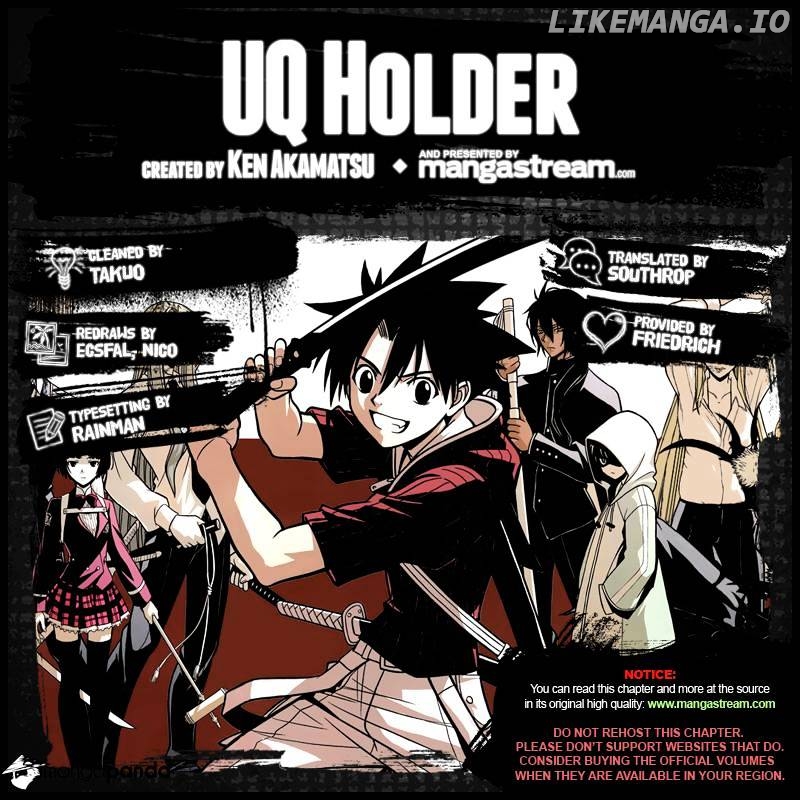 UQ Holder! chapter 36 - page 17