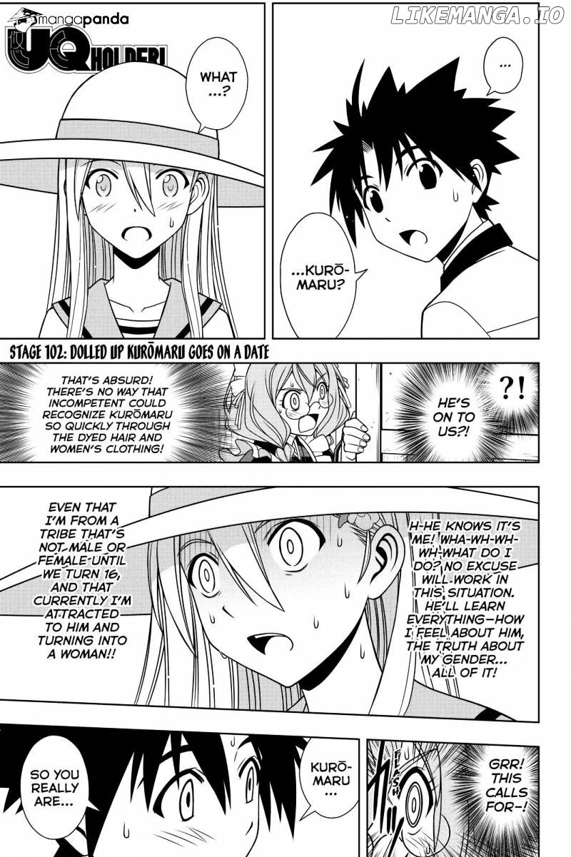 UQ Holder! chapter 102 - page 1