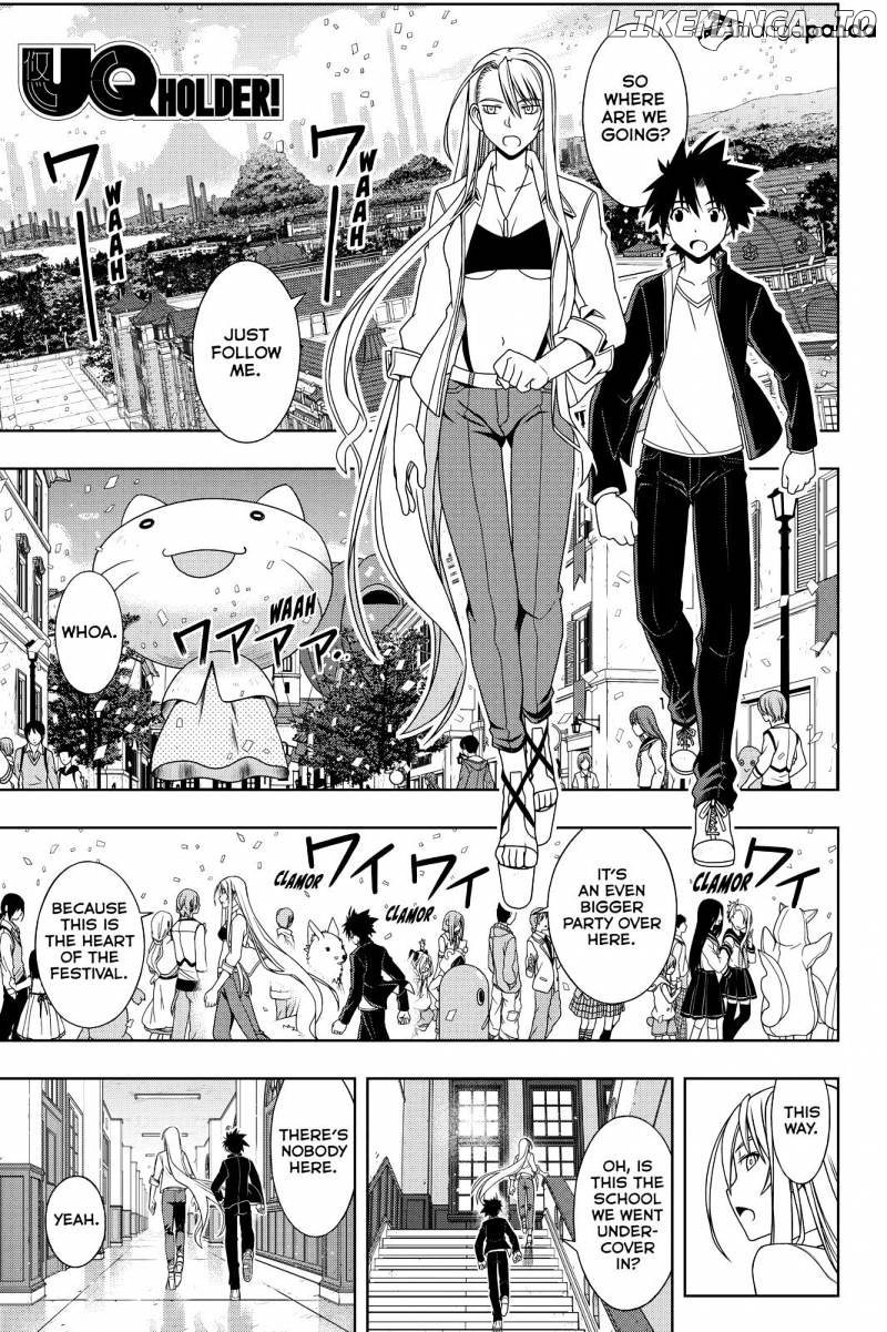 UQ Holder! chapter 112 - page 1