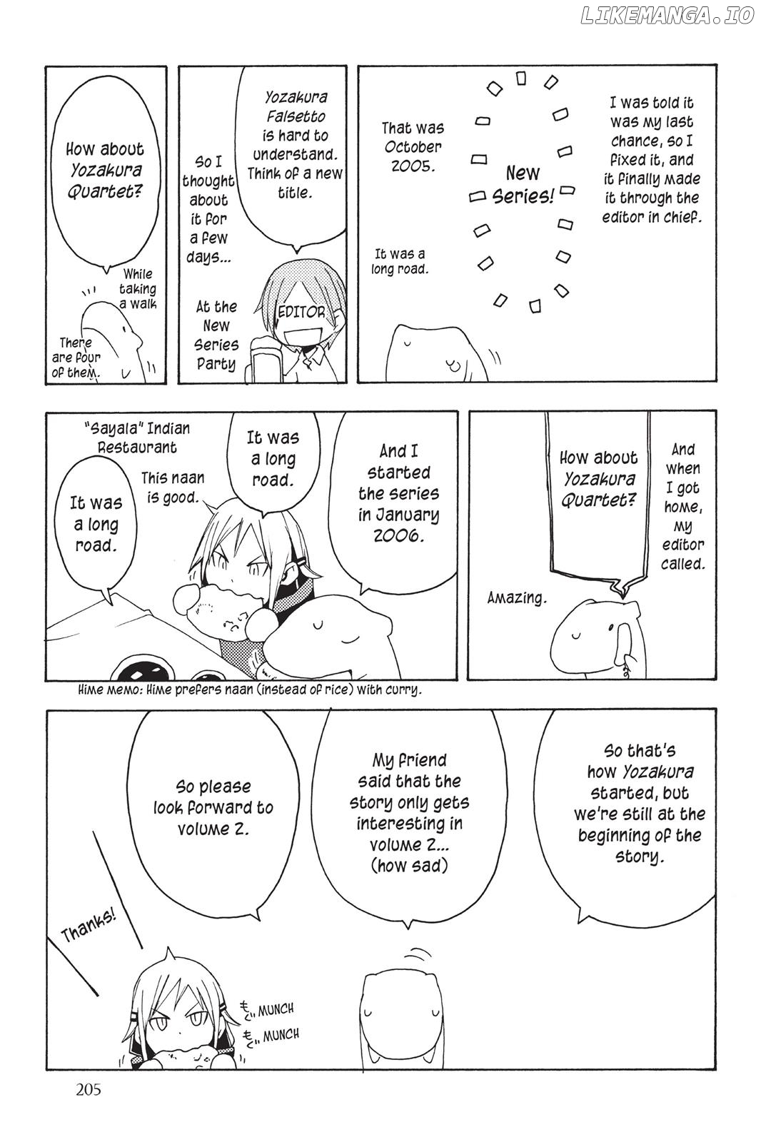 Yozakura Quartet chapter 5.5 - page 6