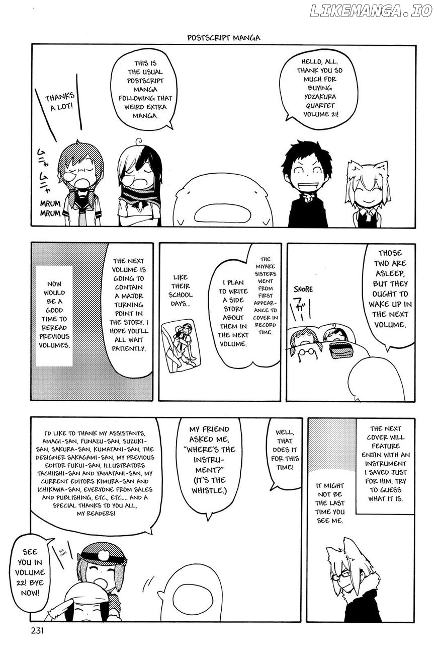 Yozakura Quartet chapter 124 - page 55