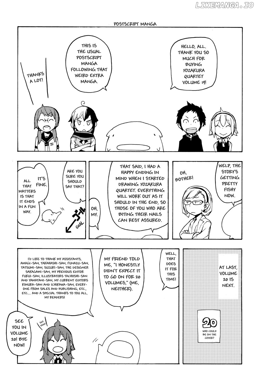 Yozakura Quartet chapter 112 - page 72