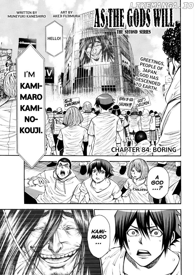 Kamisama no Iutoori Ni chapter 84 - page 1