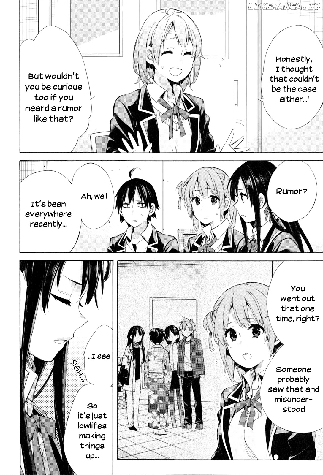 Yahari Ore no Seishun Rabukome wa Machigatte Iru. - Mougenroku chapter 48 - page 4