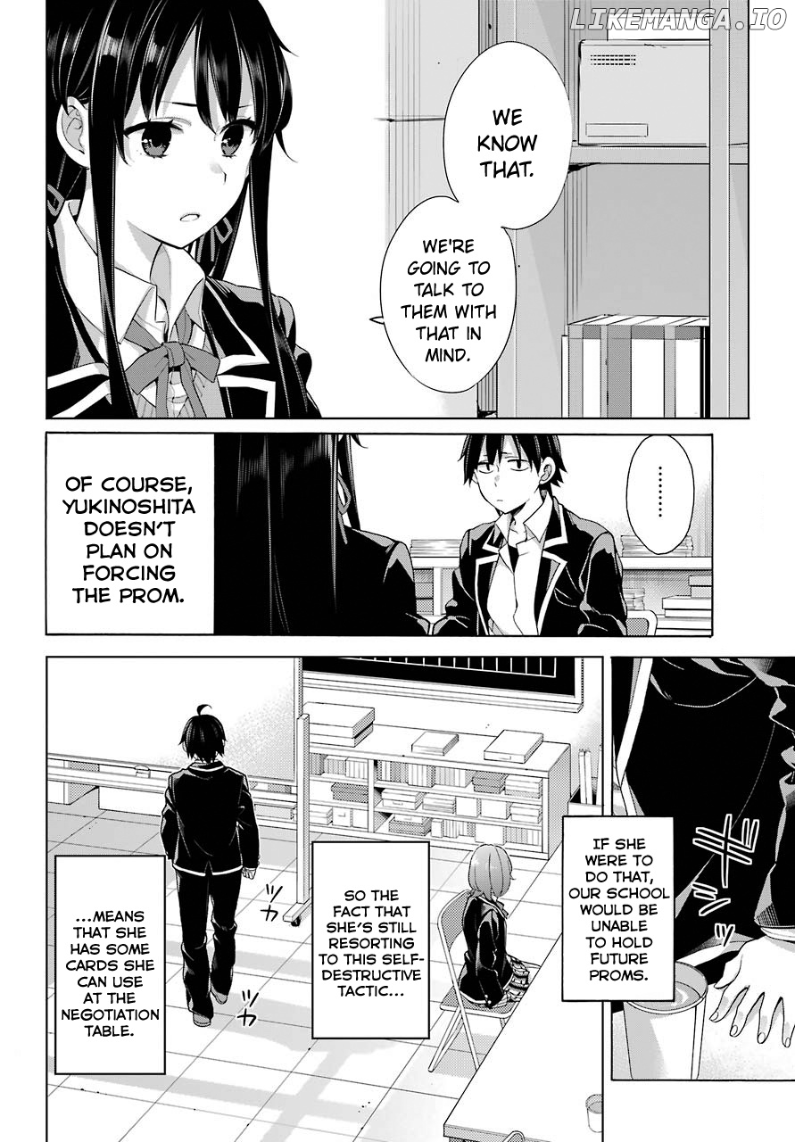 Yahari Ore no Seishun Rabukome wa Machigatte Iru. - Mougenroku chapter 78 - page 4