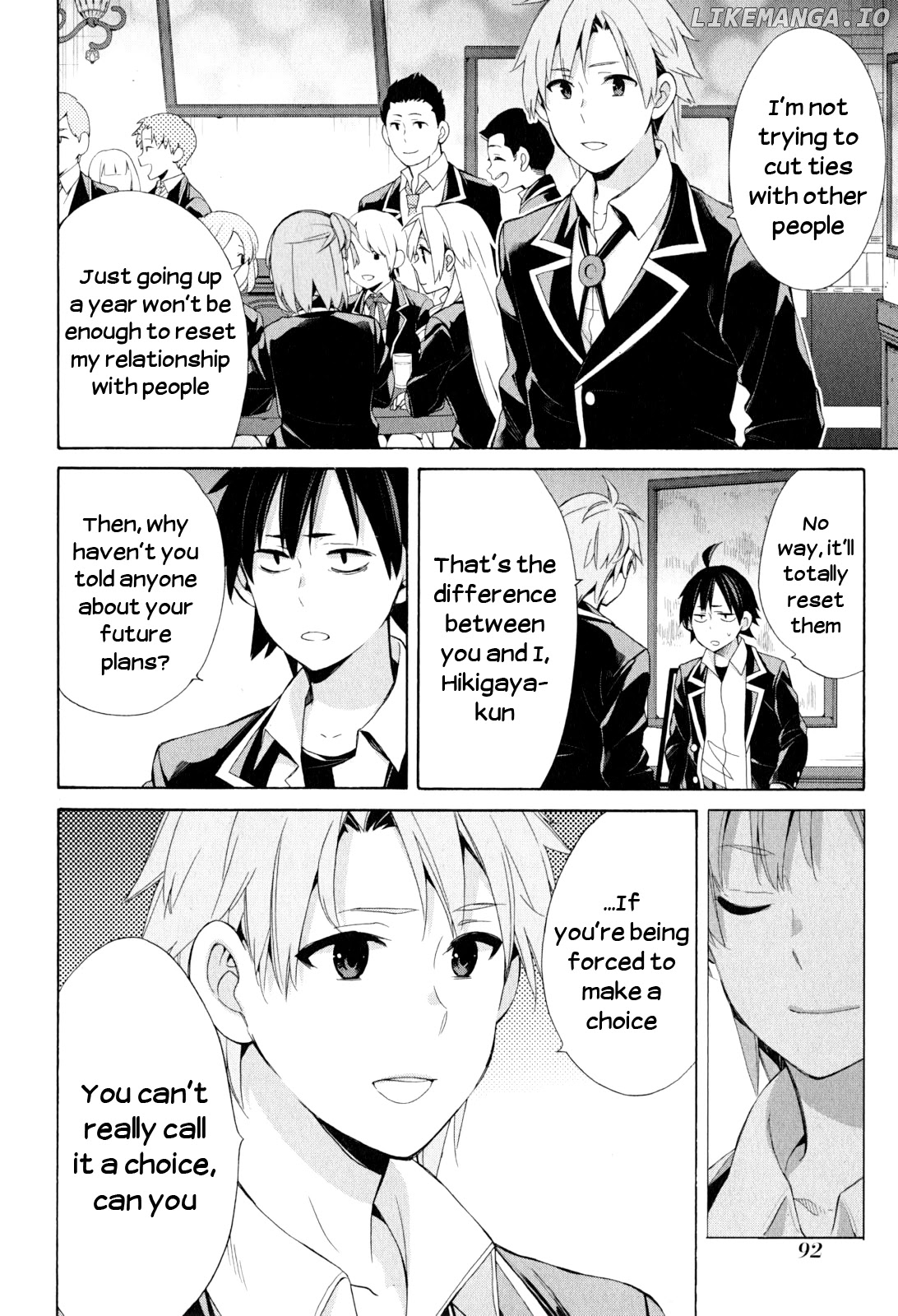 Yahari Ore no Seishun Rabukome wa Machigatte Iru. - Mougenroku chapter 51 - page 23