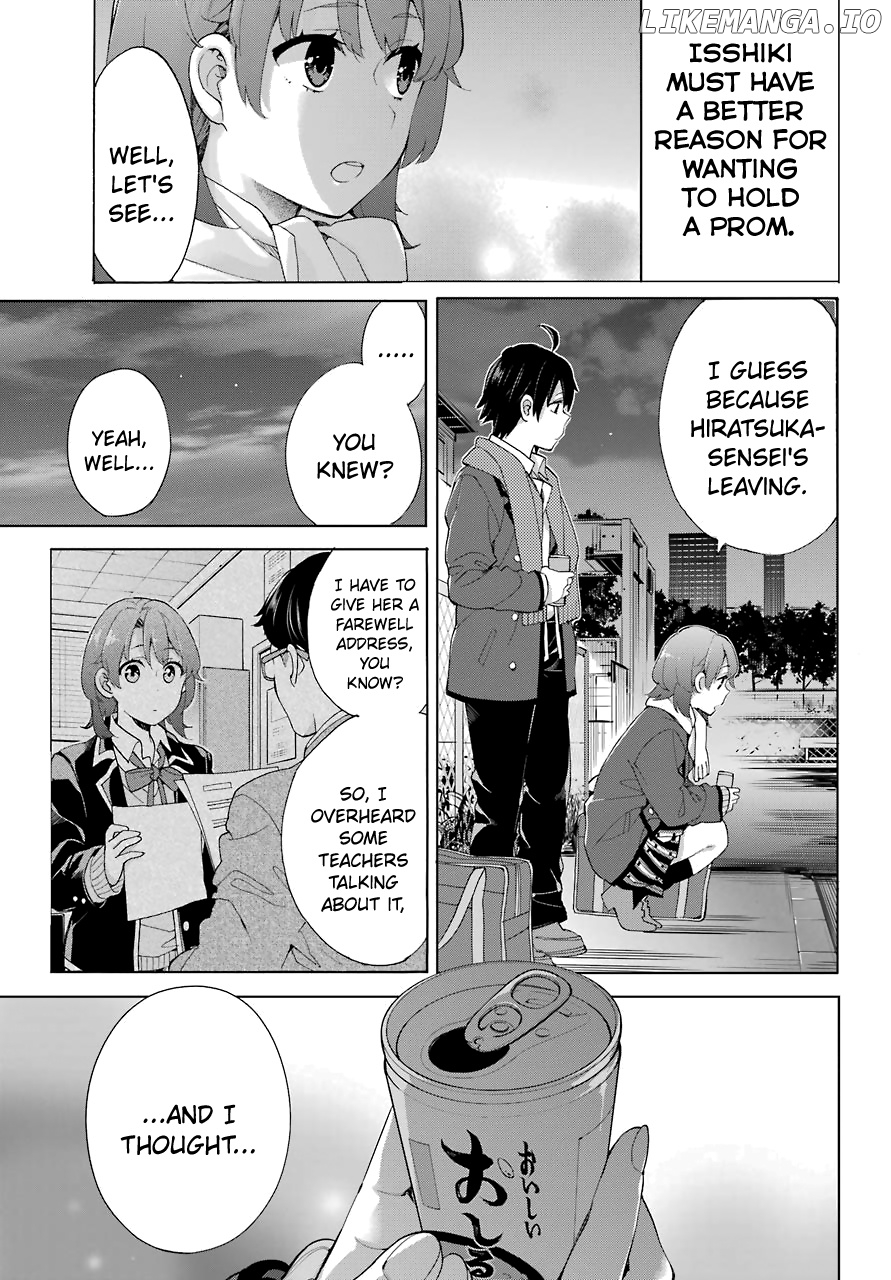 Yahari Ore no Seishun Rabukome wa Machigatte Iru. - Mougenroku chapter 80 - page 3