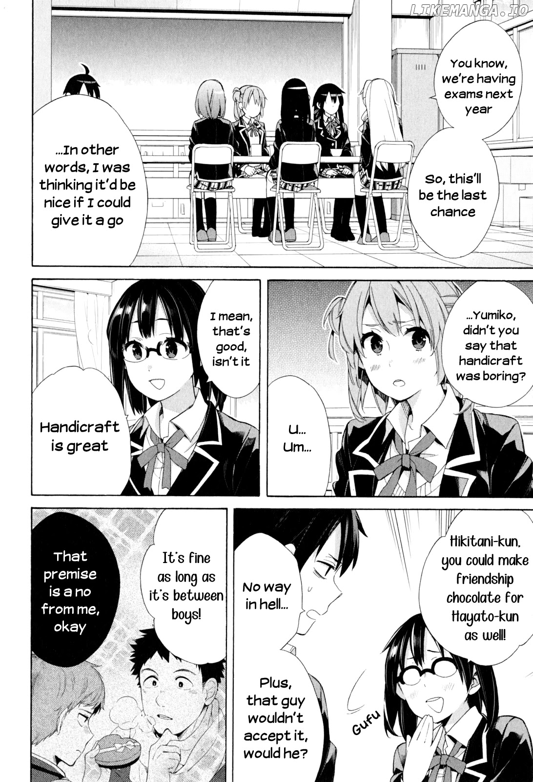 Yahari Ore no Seishun Rabukome wa Machigatte Iru. - Mougenroku chapter 52 - page 26