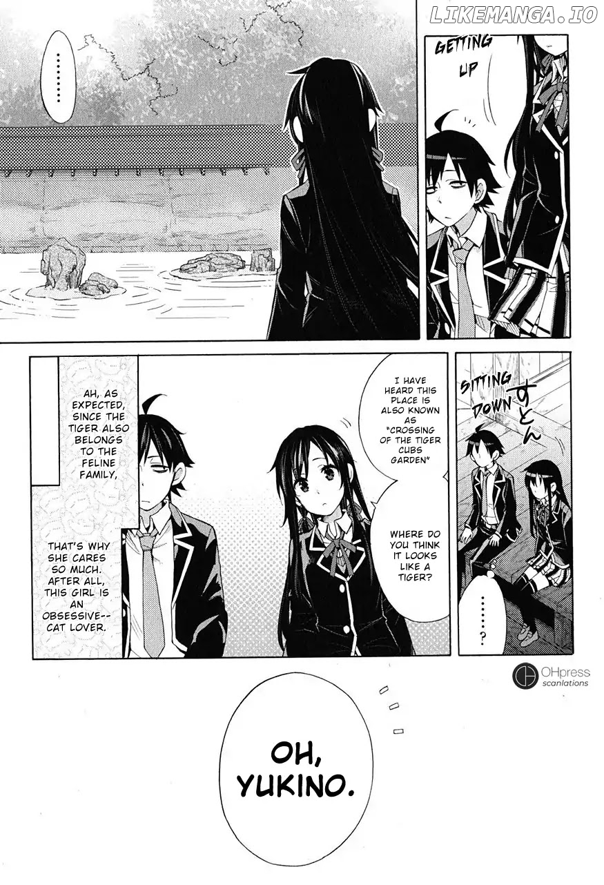 Yahari Ore no Seishun Rabukome wa Machigatte Iru. - Mougenroku chapter 28 - page 21