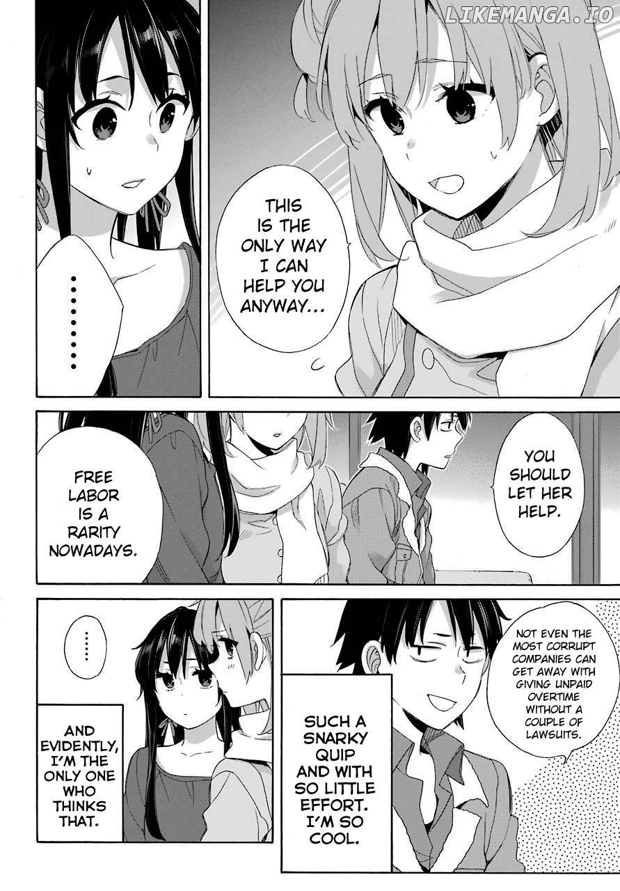 Yahari Ore no Seishun Rabukome wa Machigatte Iru. - Mougenroku chapter 61 - page 25