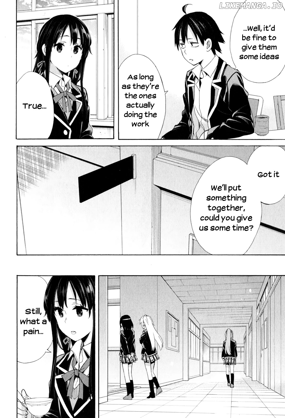 Yahari Ore no Seishun Rabukome wa Machigatte Iru. - Mougenroku chapter 53 - page 10