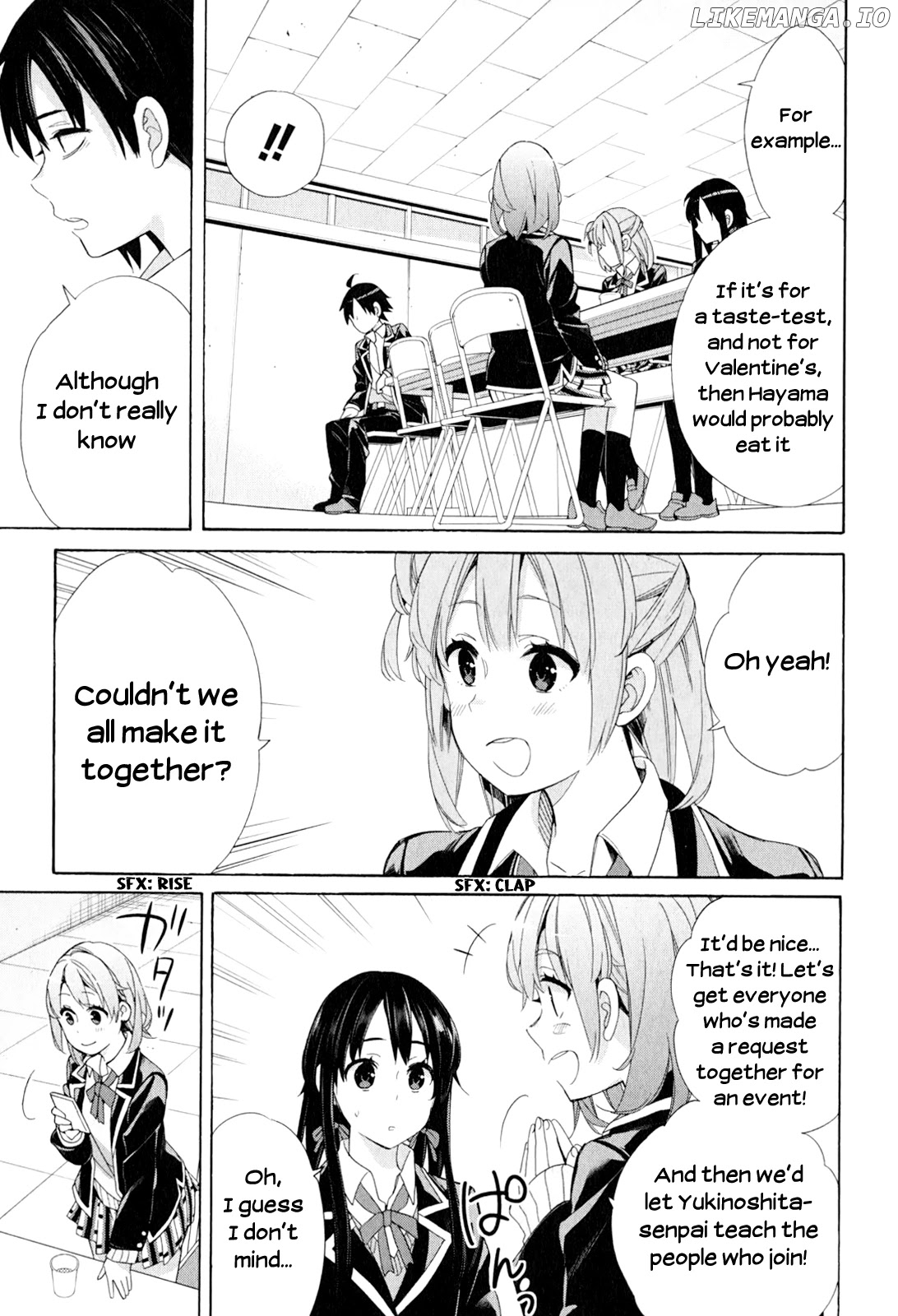 Yahari Ore no Seishun Rabukome wa Machigatte Iru. - Mougenroku chapter 53 - page 13